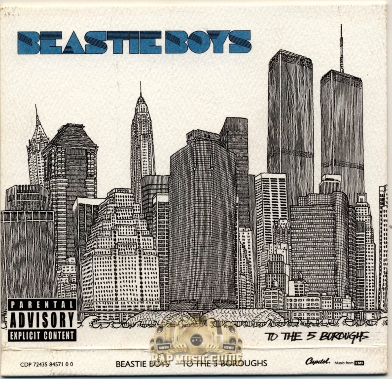Beastie Boys - To The 5 Boroughs: 1st Press. CD | Rap Music Guide
